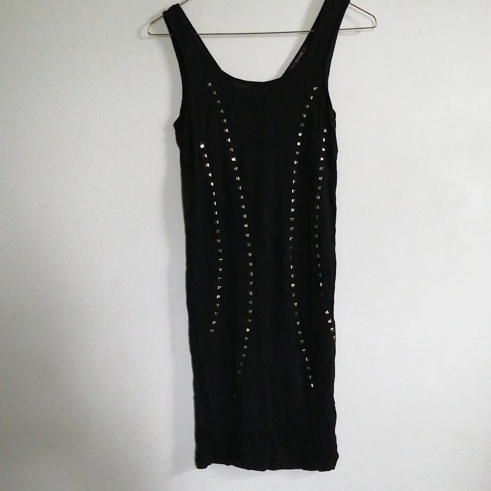 Studded mini dress